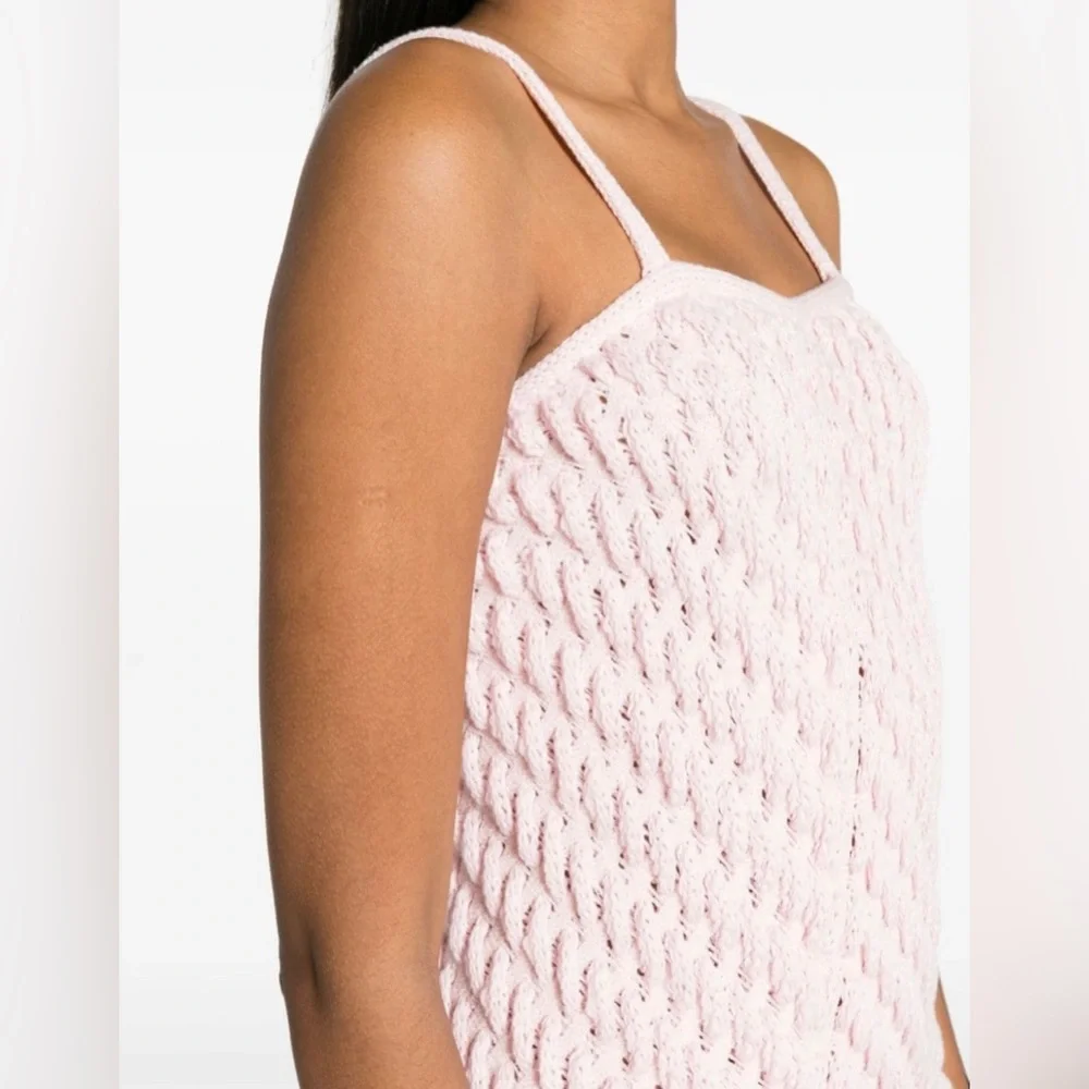 ISA BOULDER Pink Cereal Minidress - Picture 4 of 8